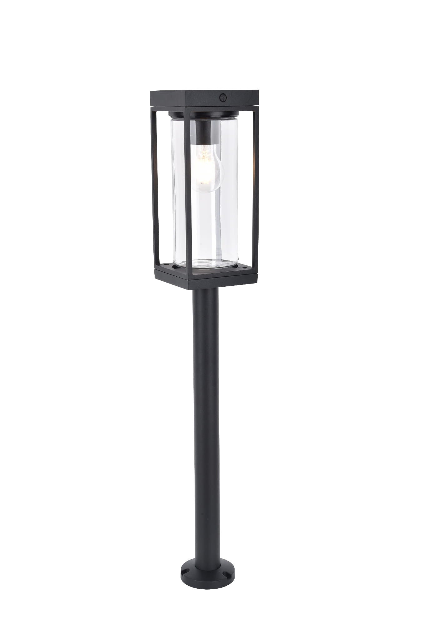 Latarnia zewnętrzna do ogrodu słupek FLAIR SOLAR czarny Lutec 6988802012