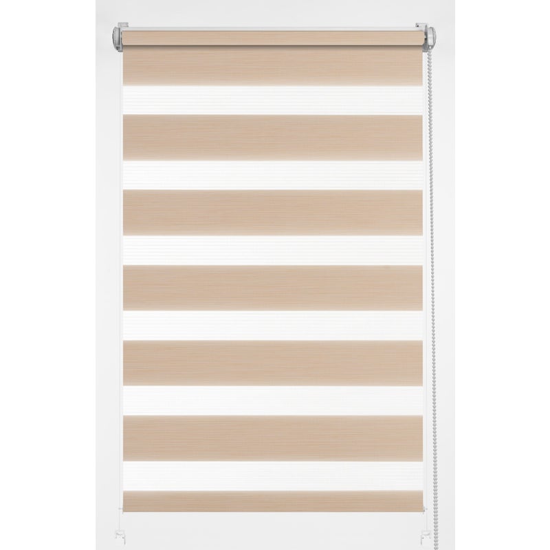Roleta Dzień i Noc WOOD EFFECT 70X150 beżowa, 1 szt