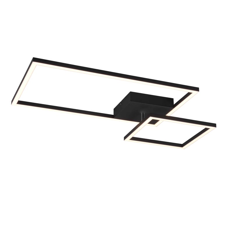 Lampa sufitowa nowoczesna wbudowany LED PADELLA czarny RL R62642132