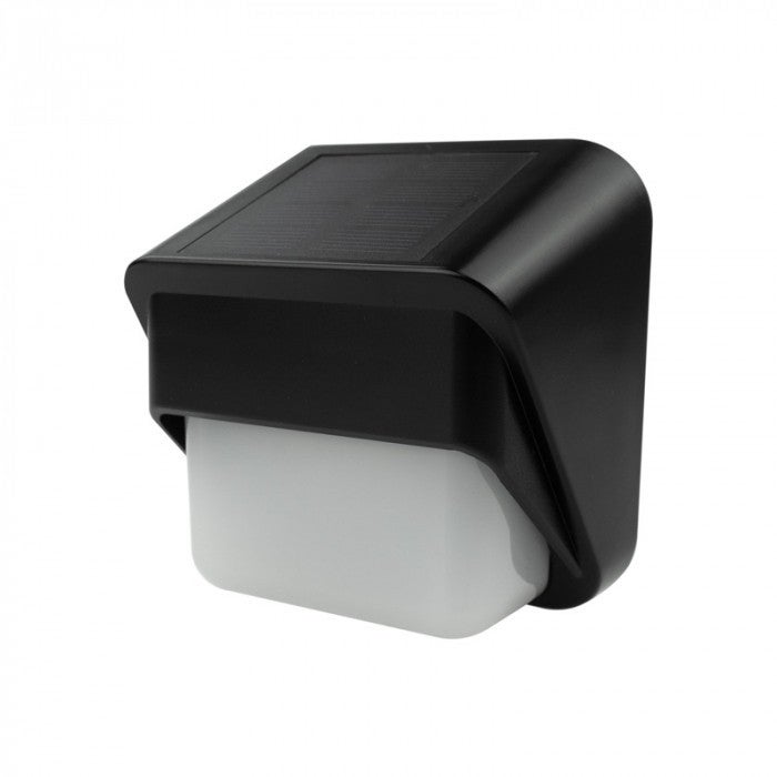Kinkiet solarny kinkiety solarne LED Odmiany bieli i kolorów 15lm czarno-biały wym:8,5x8,5x5,2cm IP65 Ecolight