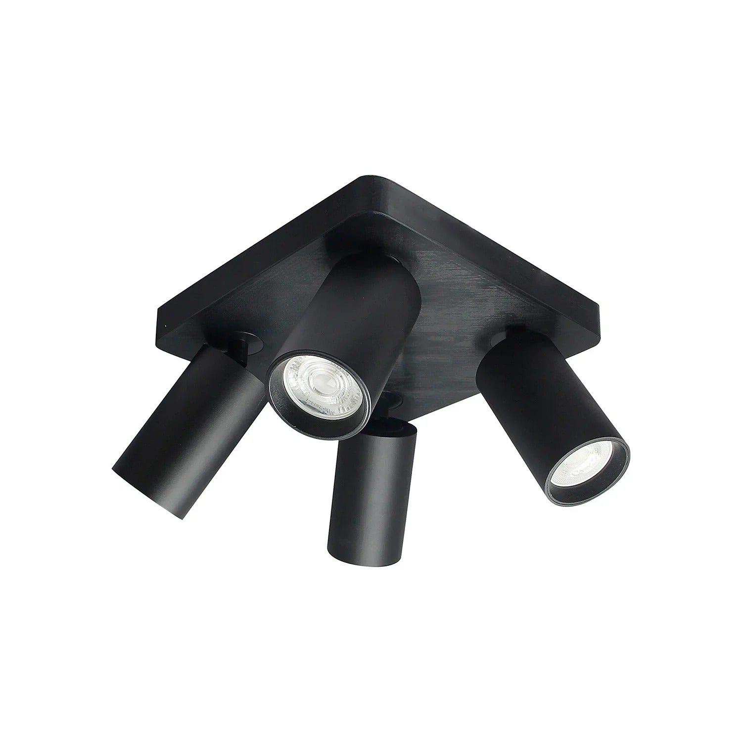Lampa sufitowa ruchome reflektorki Yorli czarny 4xGU10x7W aluminium wym:13,5x22x22cm IP20 Rabalux