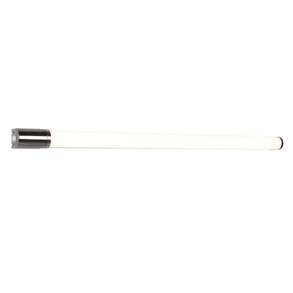Kinkiet ścienny Piera chromowany biały LED 21W 3000K 2200lm do łazienki wym: 5,5 x 119 x 119 cm akryl IP44 Trio