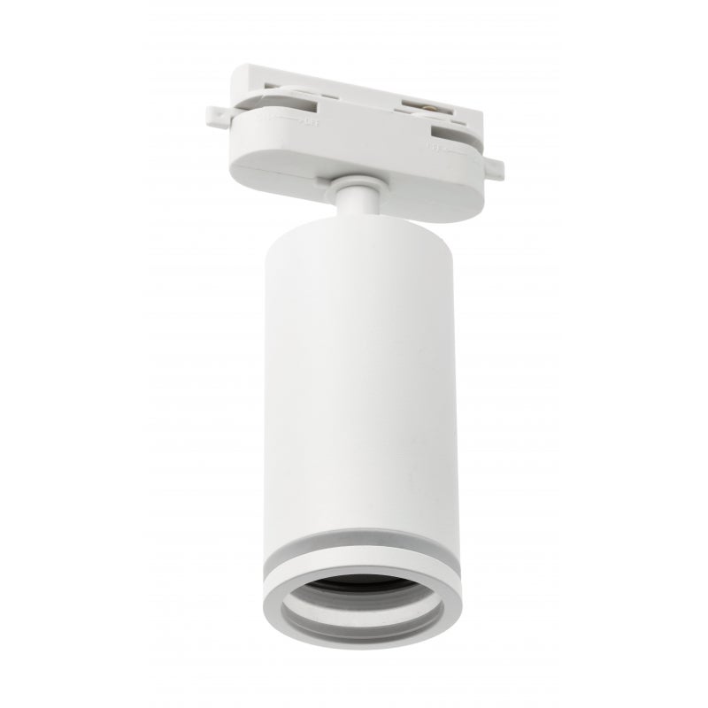 Oprawa na szynoprzewód 1-fazowy SOLIS, GU10 max 20W, biała, IP20, AC220-240V, do wnętrz – GTV LIGHTING