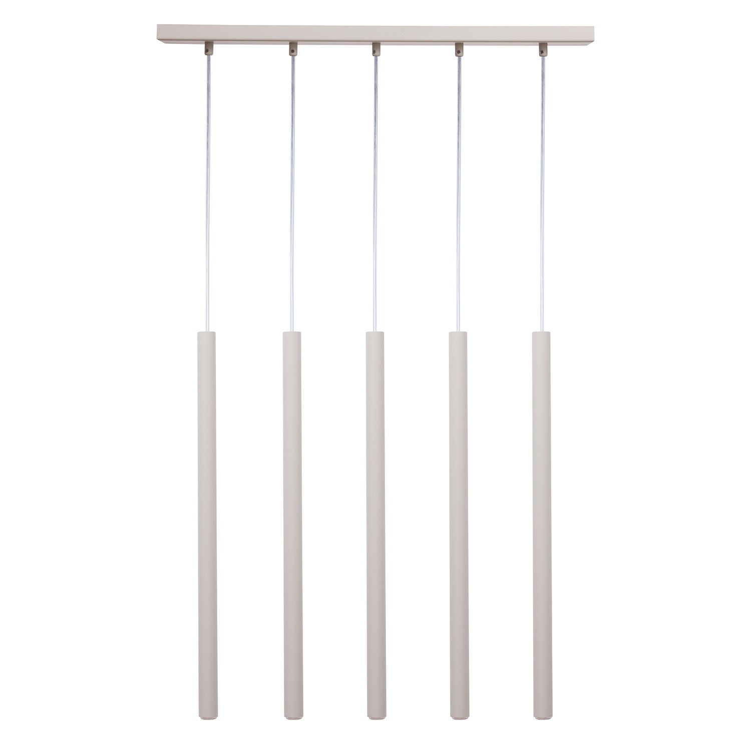 Lampa wisząca SOPEL jasno-szara 5 x G9 x 3W wym: 80 x 60 x 5 cm Sigma Lighting