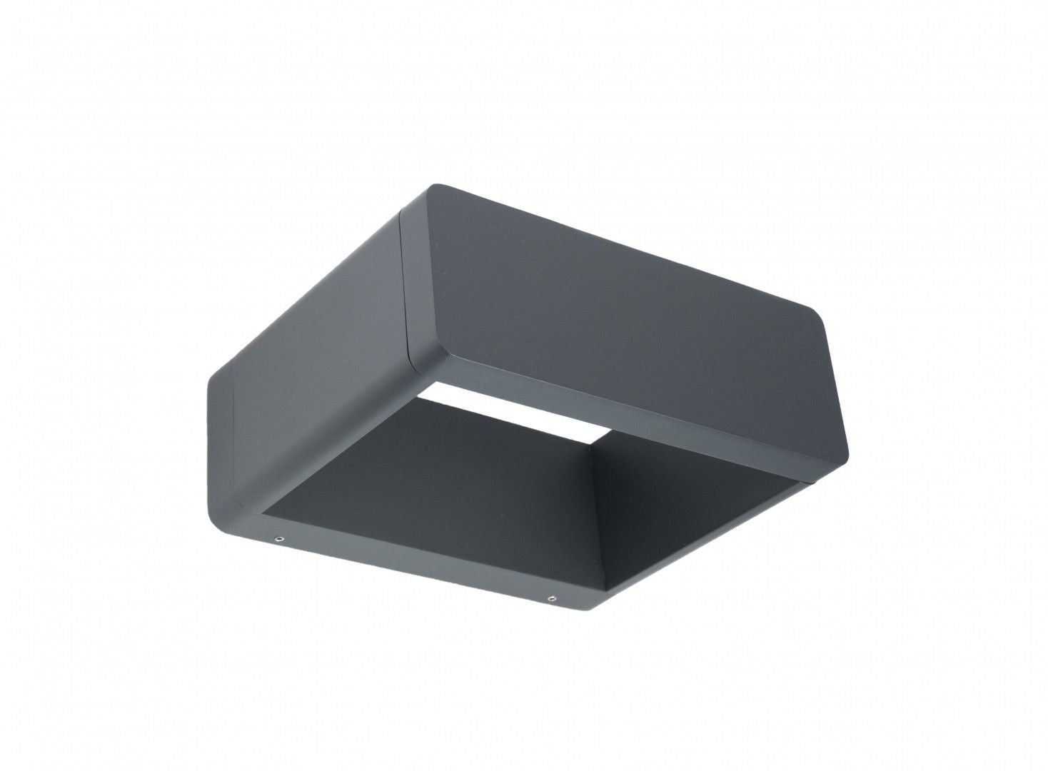 Kinkiet zewnętrzny nowoczesny LED 9W ciemno-szary IP65 SU-MA FLS-K100
