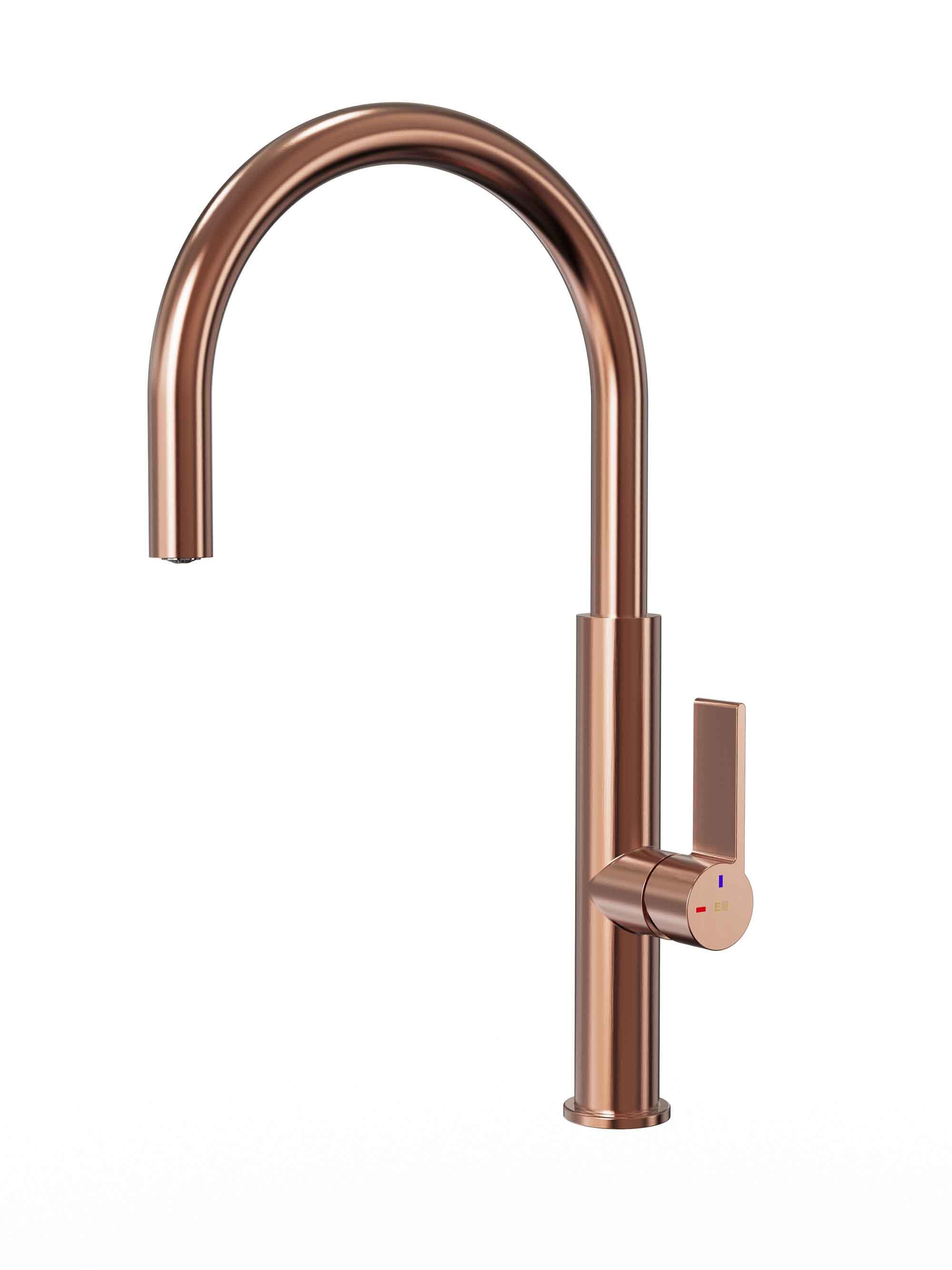 Bateria kuchenna ESSEBAGNO Sifflet Miedź