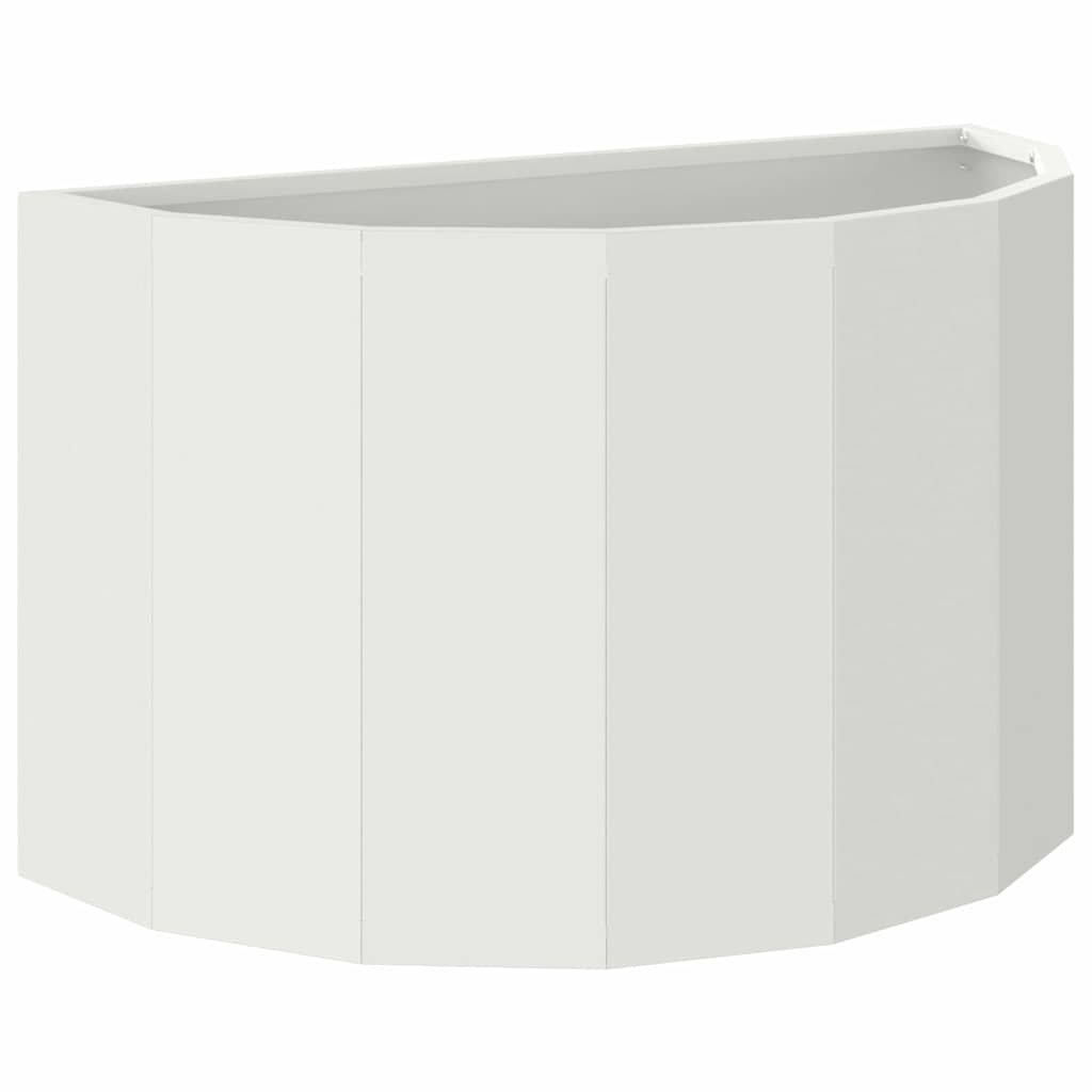 Donica Biały 60 x 30 x 35 cm Stal
