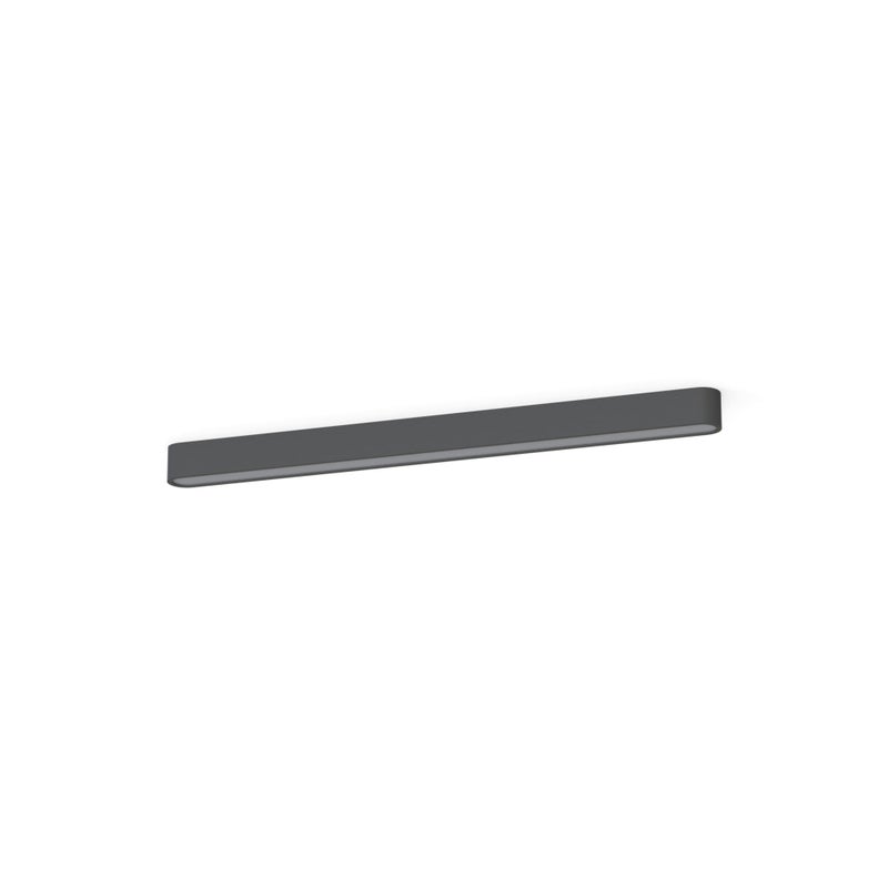 Lampa sufitowa plafon LED Nowodvorski SOFT CEILING 7533 aluminium, grafit