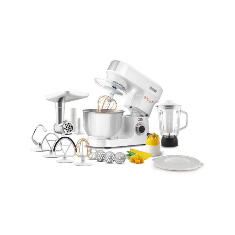 ROBOT KUCHENNY PLANETARNY MIKSER Z MISĄ Sencor STM 3760WH 1000W Srebrny