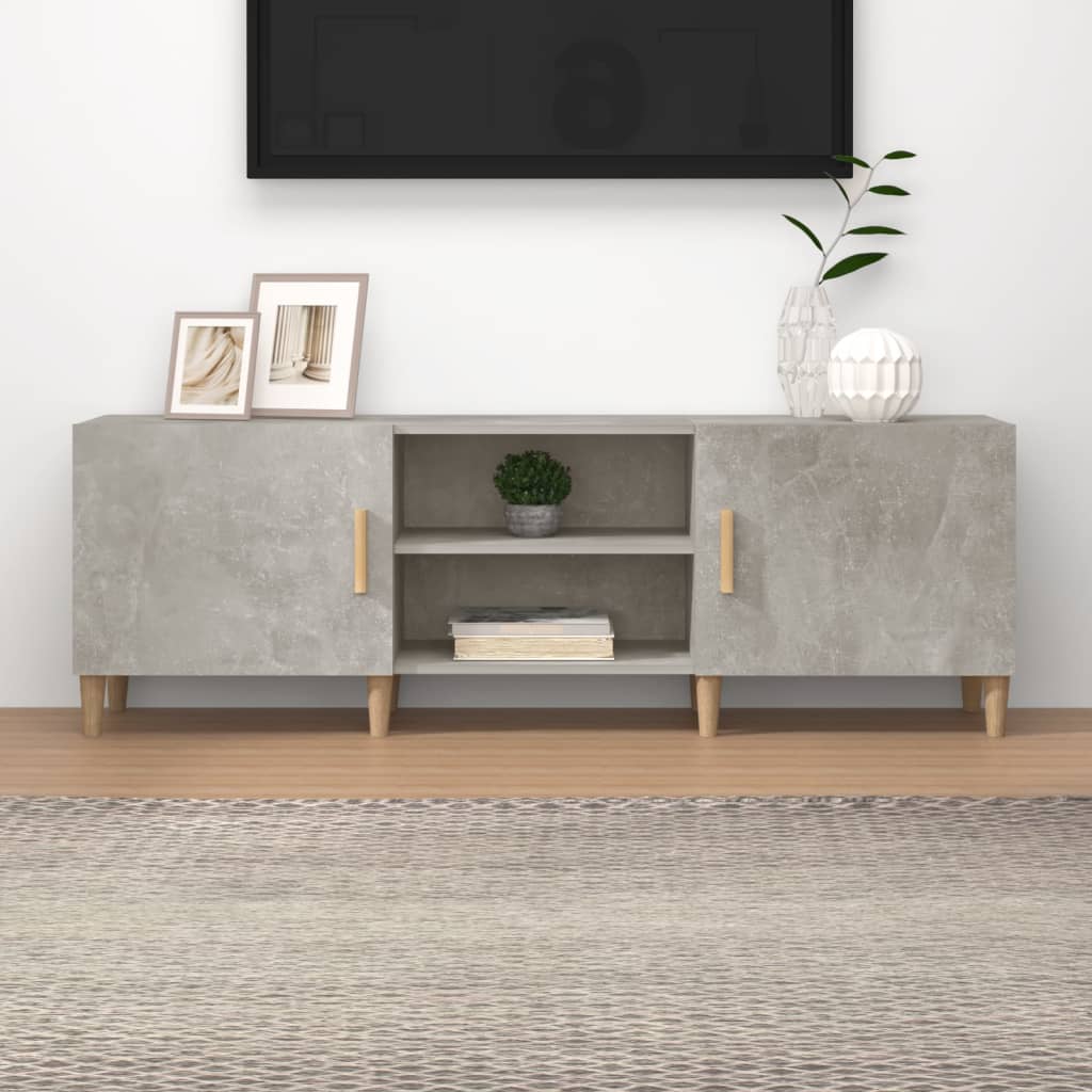 Szafka pod telewizor, szarość betonu, 150x30x50 cm vidaXL