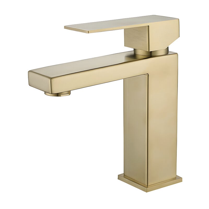 Bateria umywalkowa, Nowoczesna kreatywna designerska bateria umywalkowa, perlator, czysta z 2 elastycznymi wężami 60 cm
