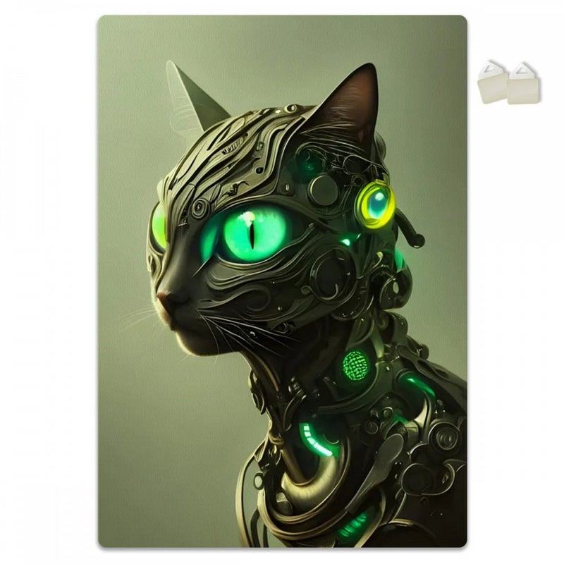 ROBOGATTO - Plakat Forex z ekspandowanego PVC o grubości 3 mm - 100x70 cm