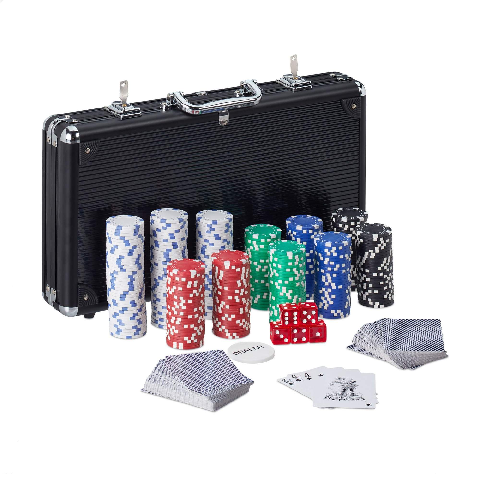 Torba pokerowa z 300 żetonami