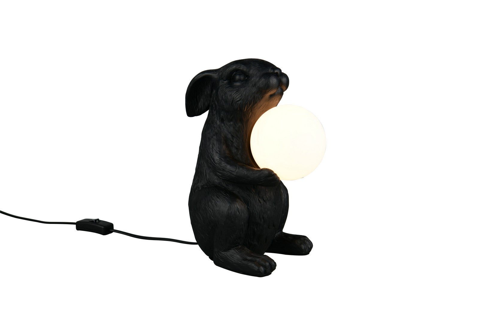 Lampa stołowa RABBIT 1xG9x5W tworzywo sztuczne czarna wym:28x21x16cm IP20 RL
