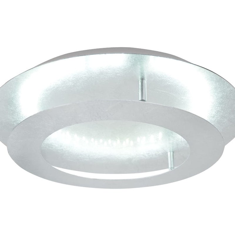 Plafon Merle okrągły srebrny LED 24W 3000K 1600lm wym: 8 x 50 cm IP20 metal Candellux