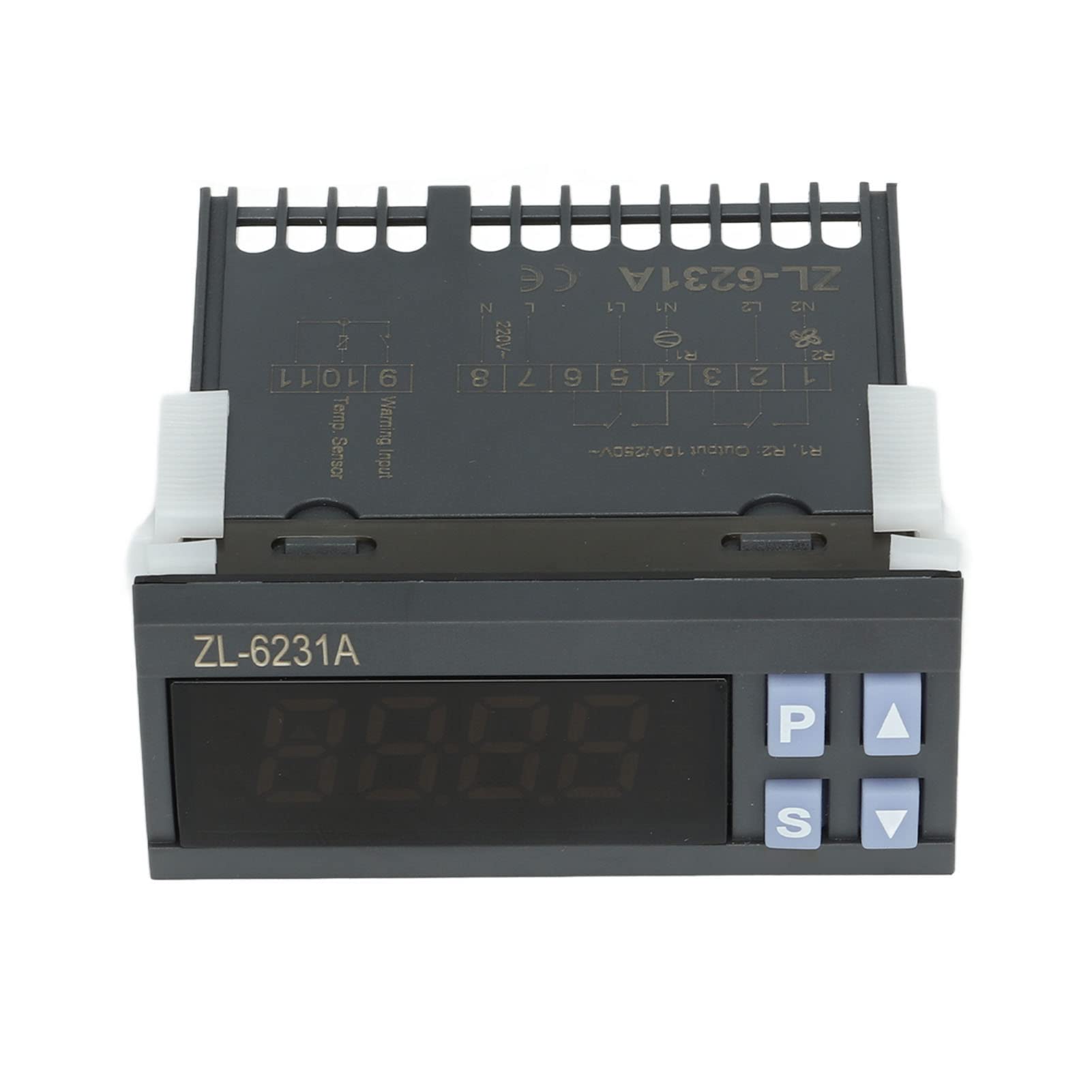 Kontroler inkubatora 185-245 V, precyzyjny termostat temperatury i wilgotności, automatyczny wyświetlacz cyfrowy do jaj