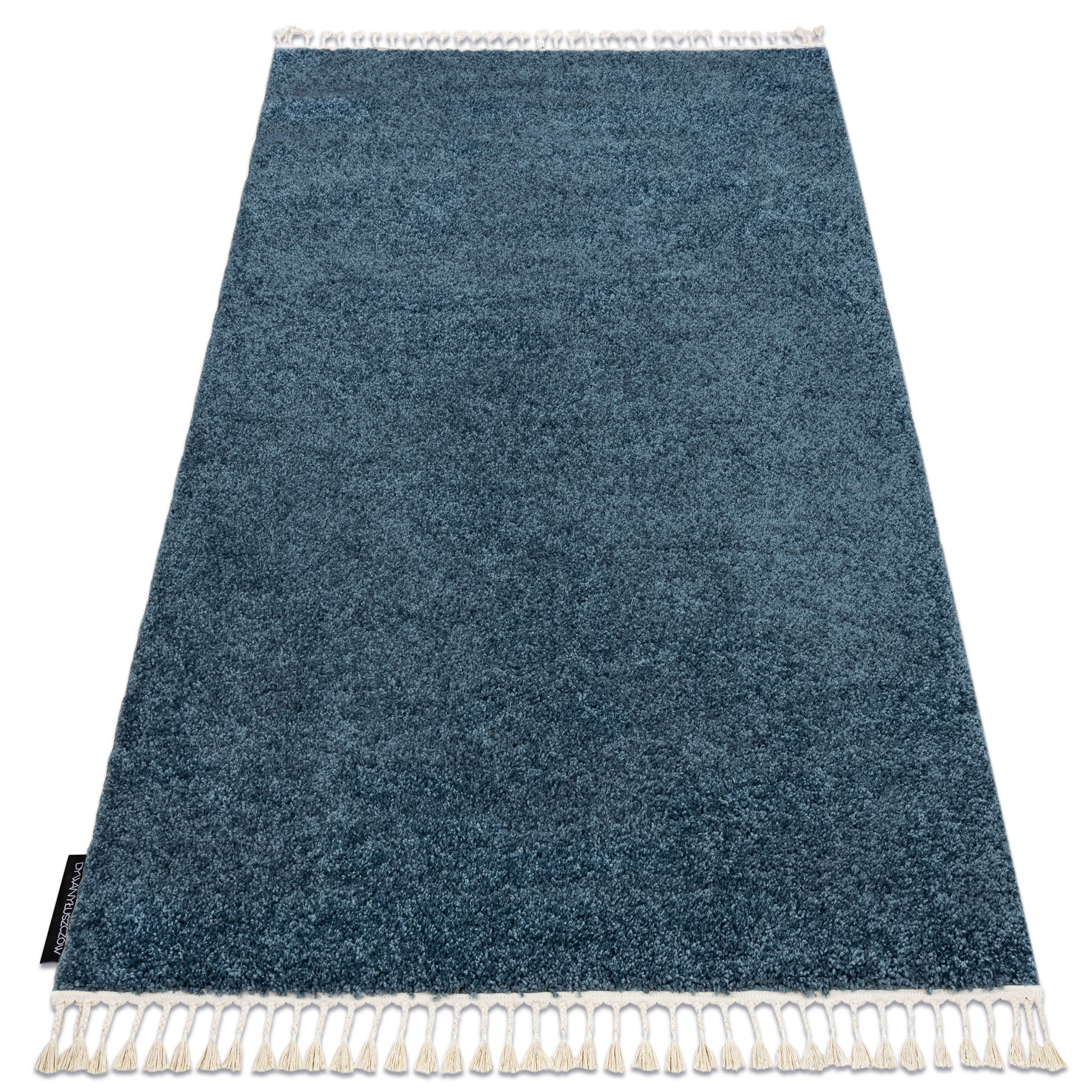 Dywan BERBER 9000 niebieski Frędzle berberyjski shaggy 140x190 cm