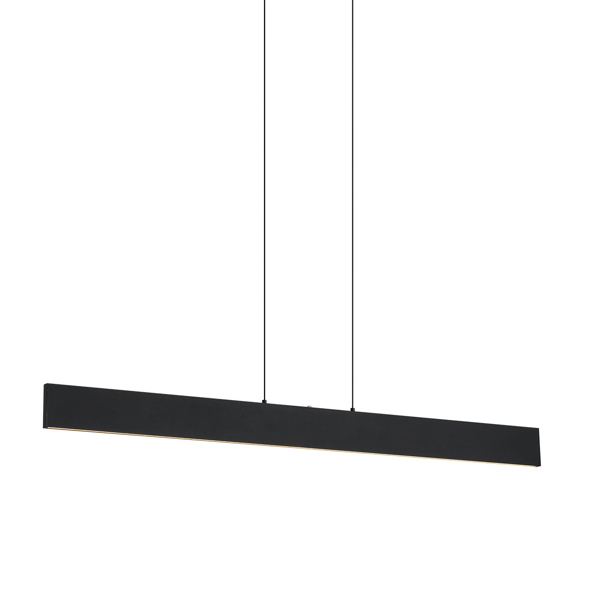 Qazqa nowoczesny regulowana lampa wisząca do stołu jadalnego - Straight - czarny, led zintegrowana 16w zestawie, Integrated led