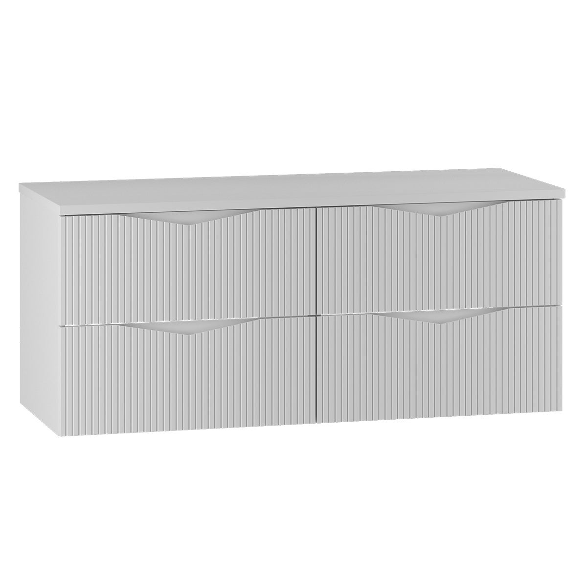Szafka pod umywalkę 120 cm z blatem Tao Blanc