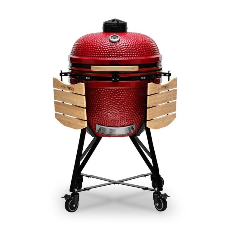 Grill Kamado Bono Limited Czerwony + sześć dodatkowych akcesoriów w prezencie