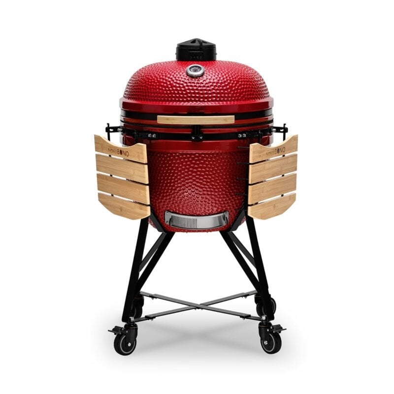 Grill Kamado Bono Limited Czerwony + sześć dodatkowych akcesoriów w prezencie