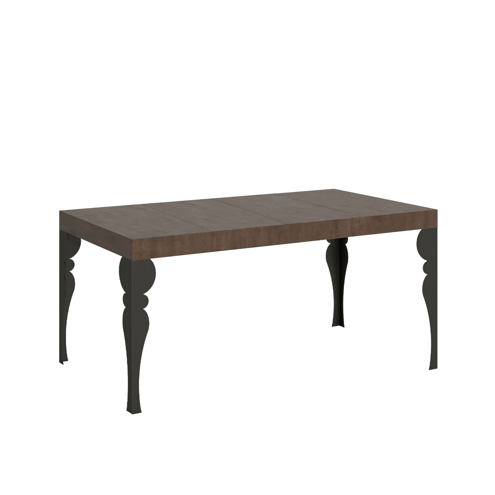 Stół rozkładany 90x130/234 cm Paxon Premium Orzech Antracyt rama