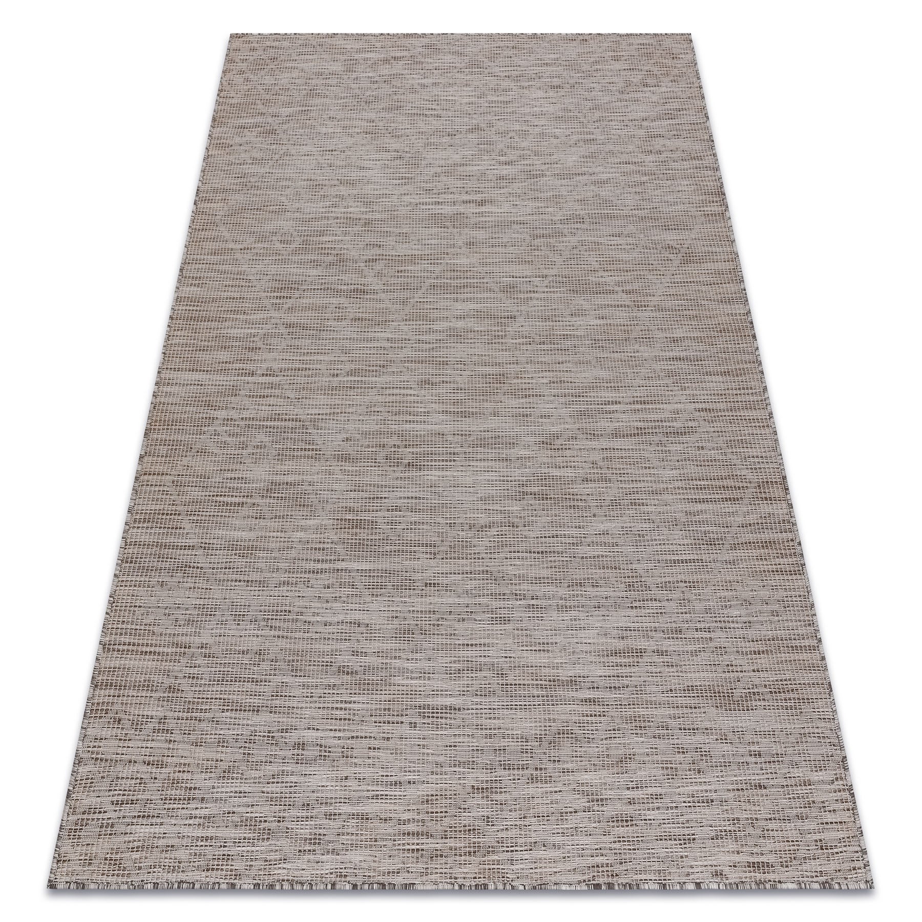 Dywan SZNURKOWY SIZAL płaskotkany PATIO 3077 Boho - naturalny, beż 175x270 cm
