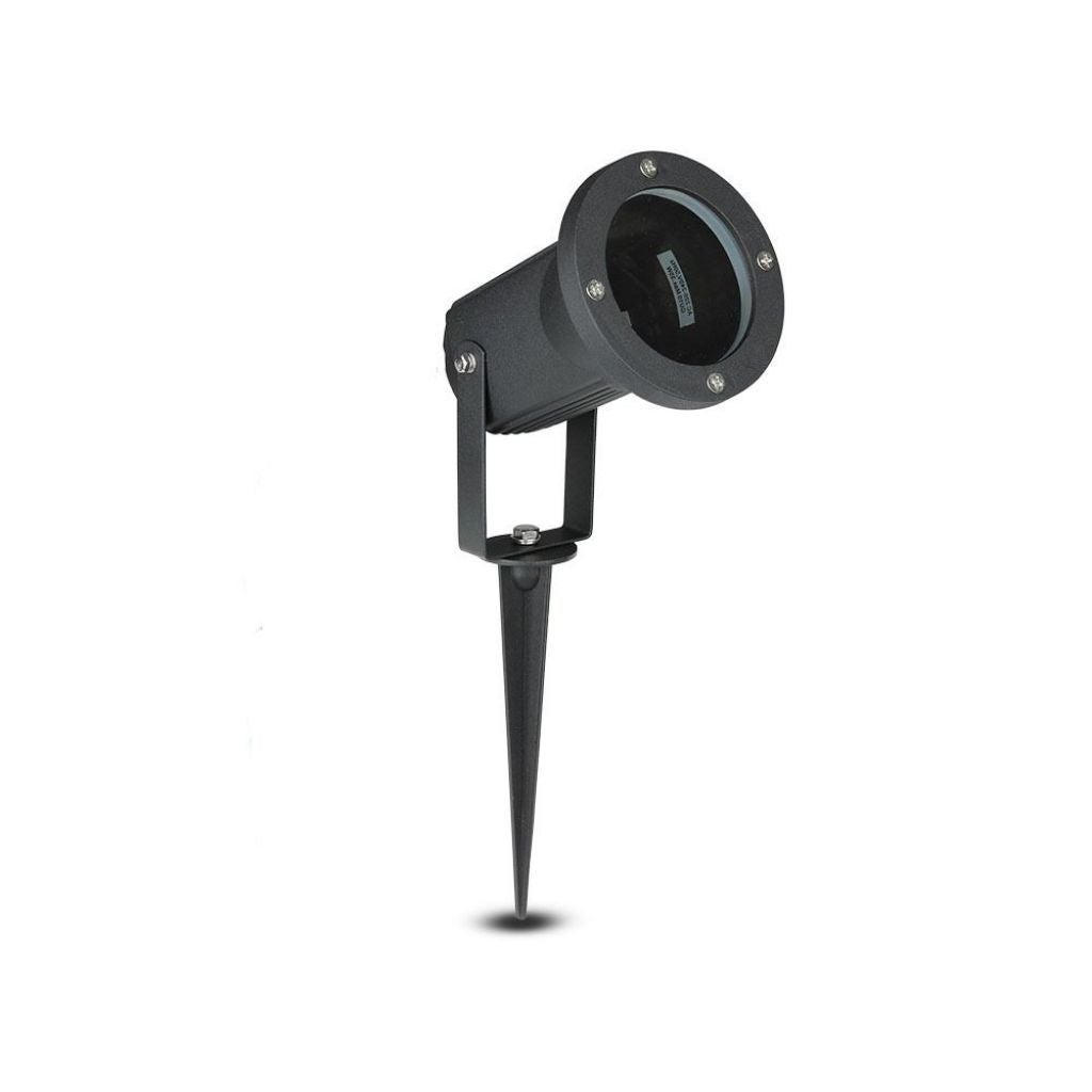 Szpic z uchwytem na żarówkę GU10 (maks. 35W) Regulowany Kolor czarny IP44