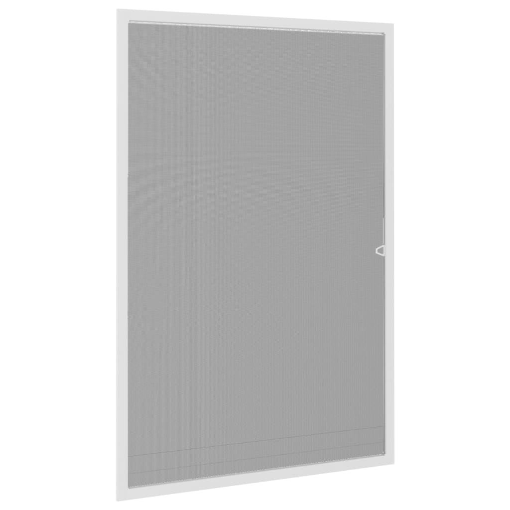 Moskitiera Okienna z Włókna Szklanego 80x120 cm Biała