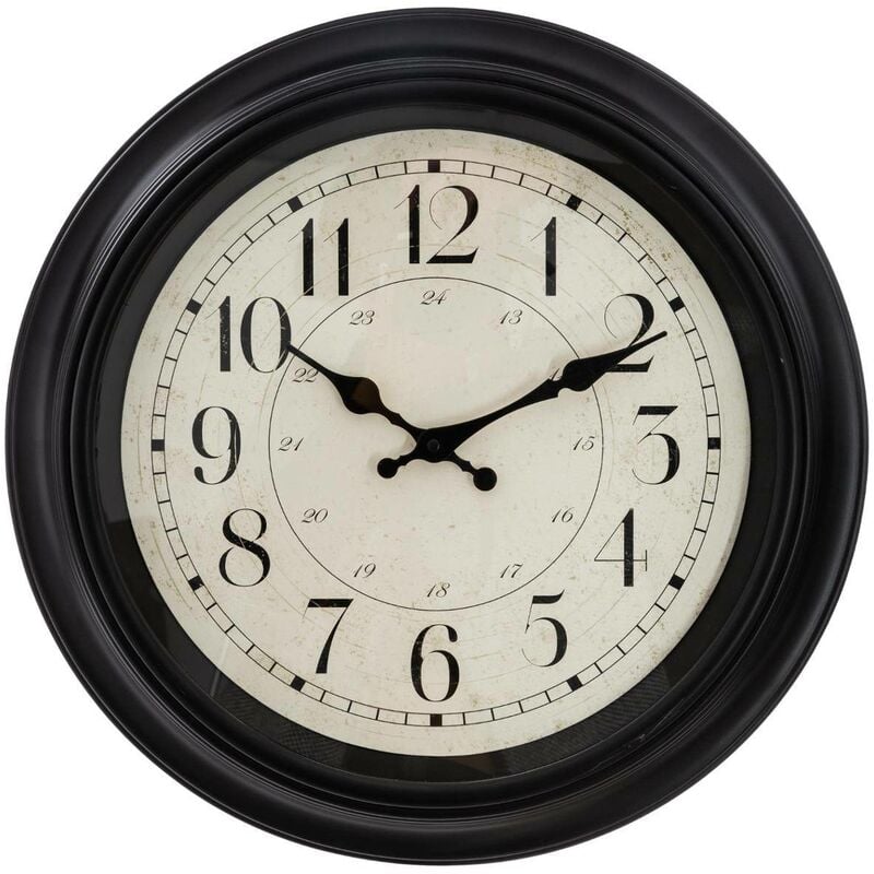 Zegar Ilan z listwami D40cm - Atmosphera créateur d'intérieur