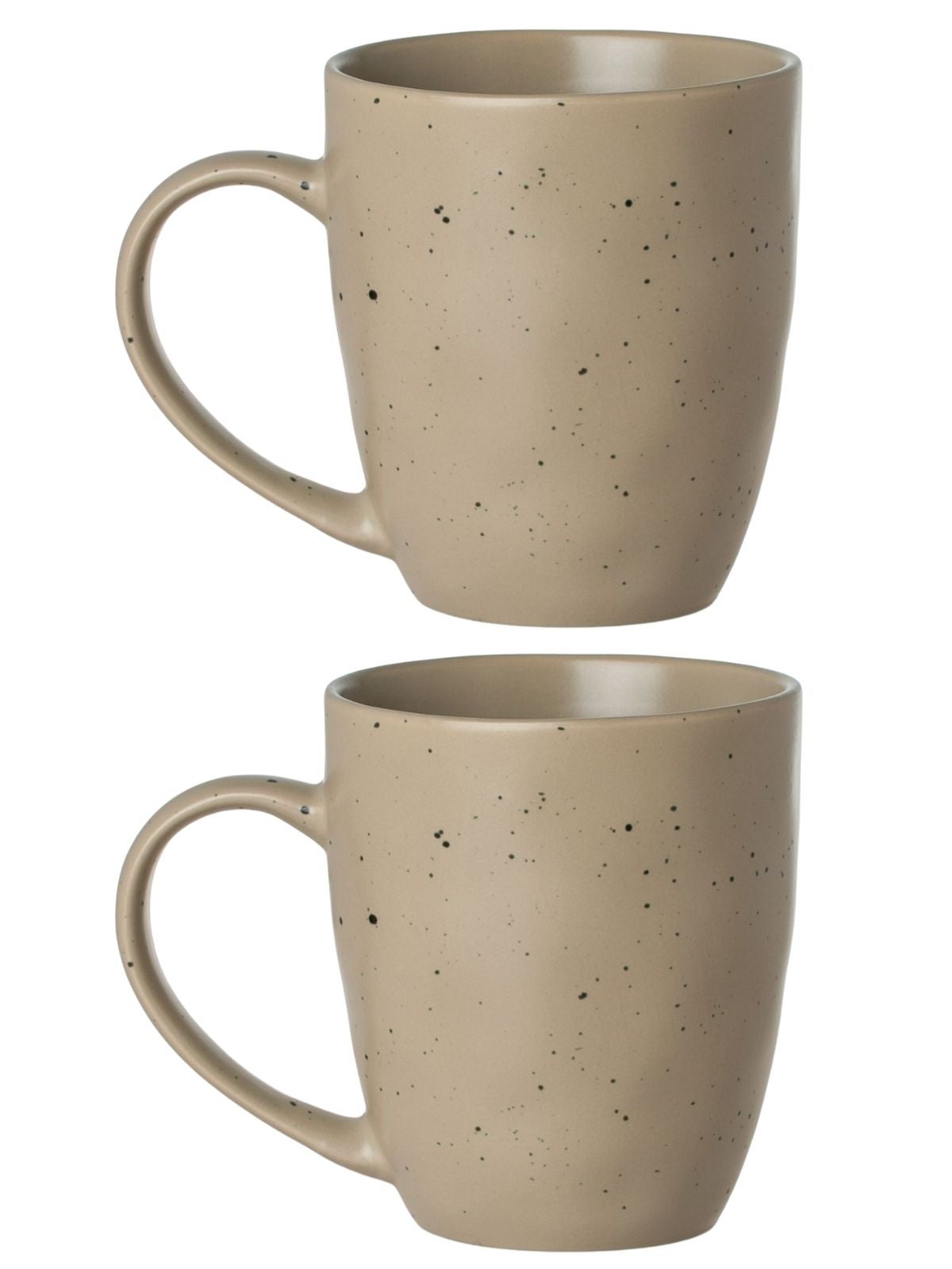 Komplet kubków Earth Dot Estia beż 440 ml porcelana 2 szt.