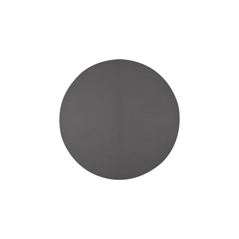 Kinkiet LED SOLARIS 12W 3000K CRI90 IP20 średnica 16 cm w metalowym wykończeniu w kolorze tytanu - Rossini Group - Oświetlenie wnętrz