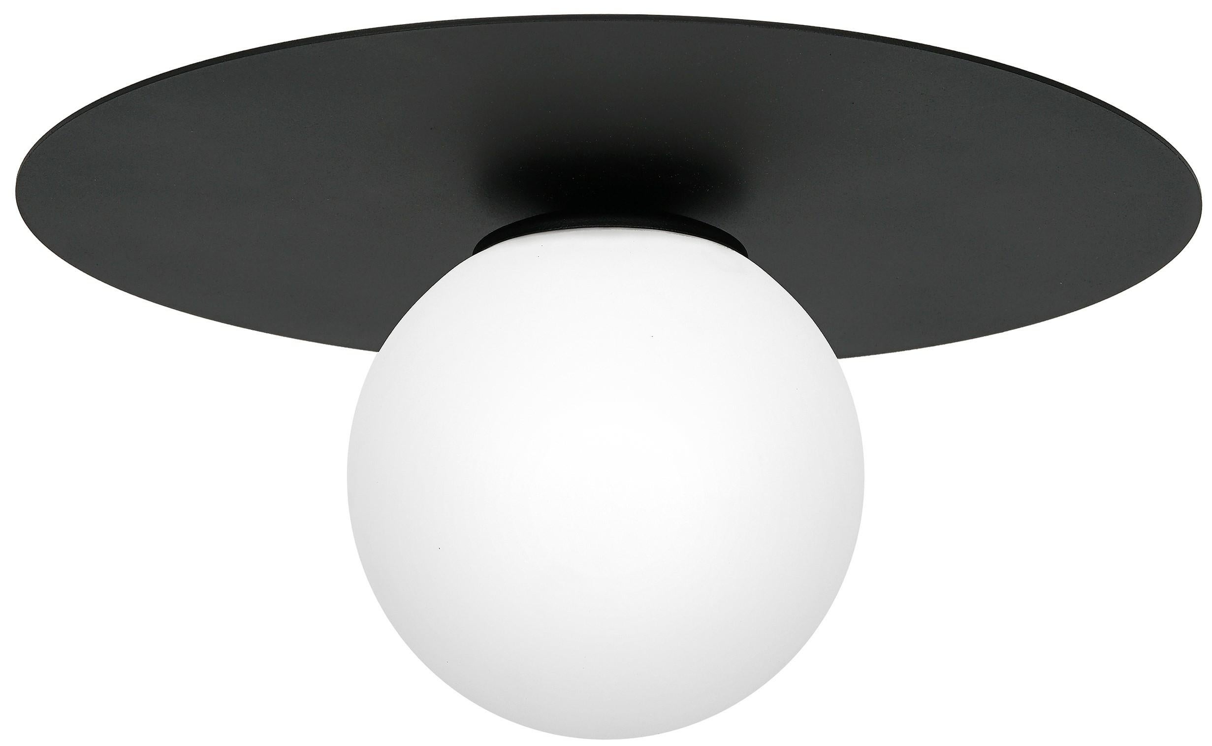 Lampa wisząca Flat czarny mat-biała 1xE14x15W metal wym:19x35x35cm IP20 Luminex
