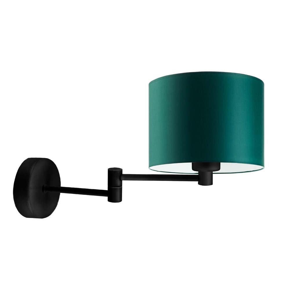 Kinkiet przegubowy lampa ścienna lampa na ścianę regulowany z abażurem walec BLUES