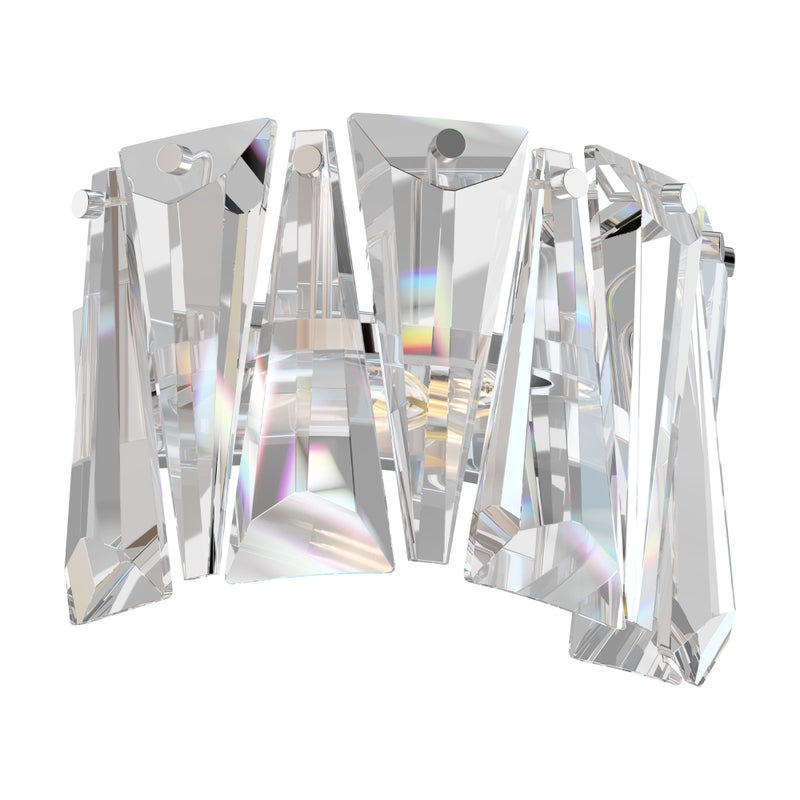 Lampa ścienna kryształowa chrom Puntes Maytoni MOD043WL-01CH