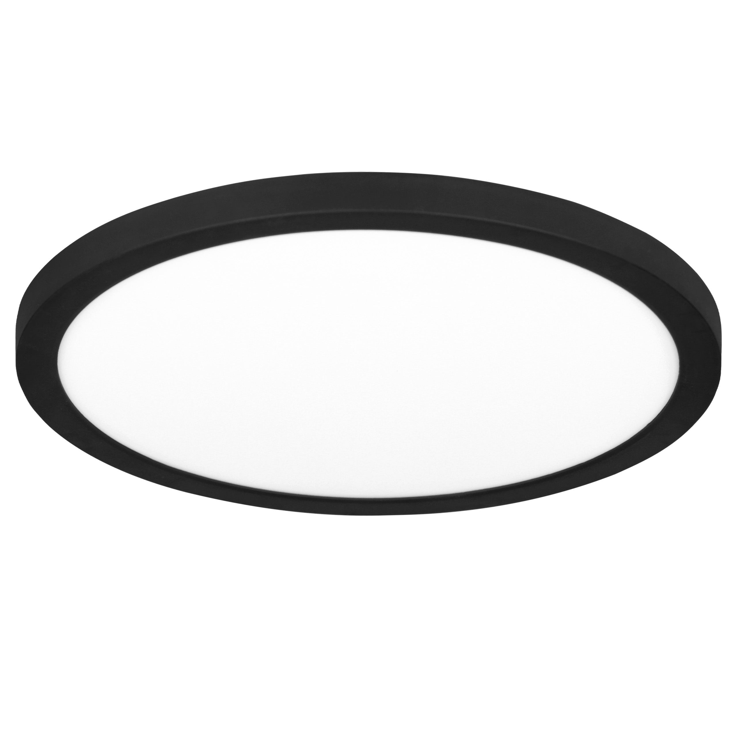Plafon sufitowy LED 24W 30cm IP20 3000-6000K regulacja 8in1 lampa plafon czarny XUDO