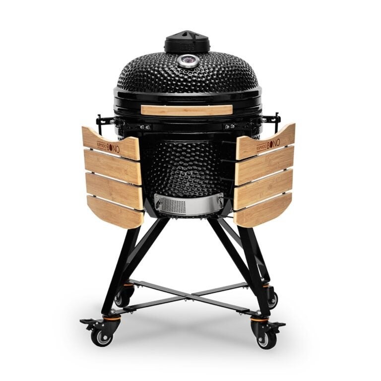 Grill Kamado Bono Media Czarny + sześć dodatkowych akcesoriów w prezencie