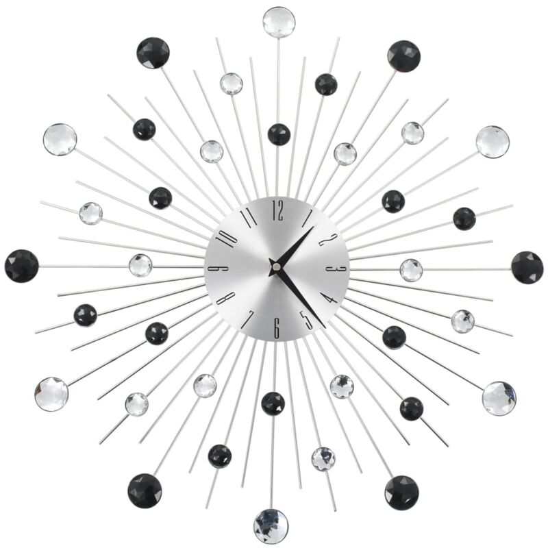 Zegar ścienny z mechanizmem kwarcowym, nowoczesny design, 50 cm, vidaXL
