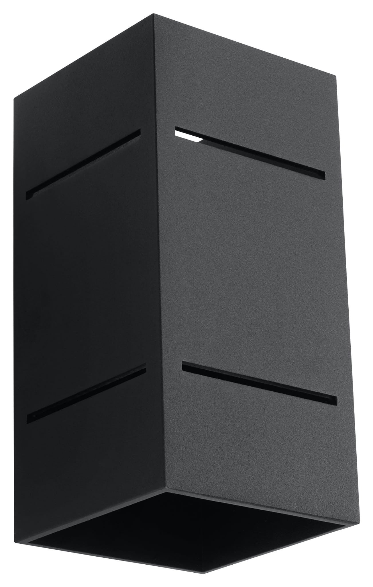 Applique Aluminium Noir G9 1 Blocco