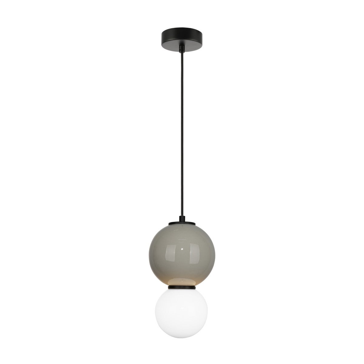 Lampa wisząca PIEVE LED 5W Ciepła biel 468lm szara wym: 153 x 15 x 15 cm Italux