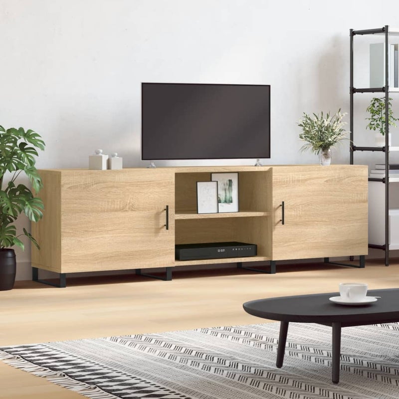 Szafka TV, dąb sonoma, 150x30x50 cm, materiał drewnopochodny