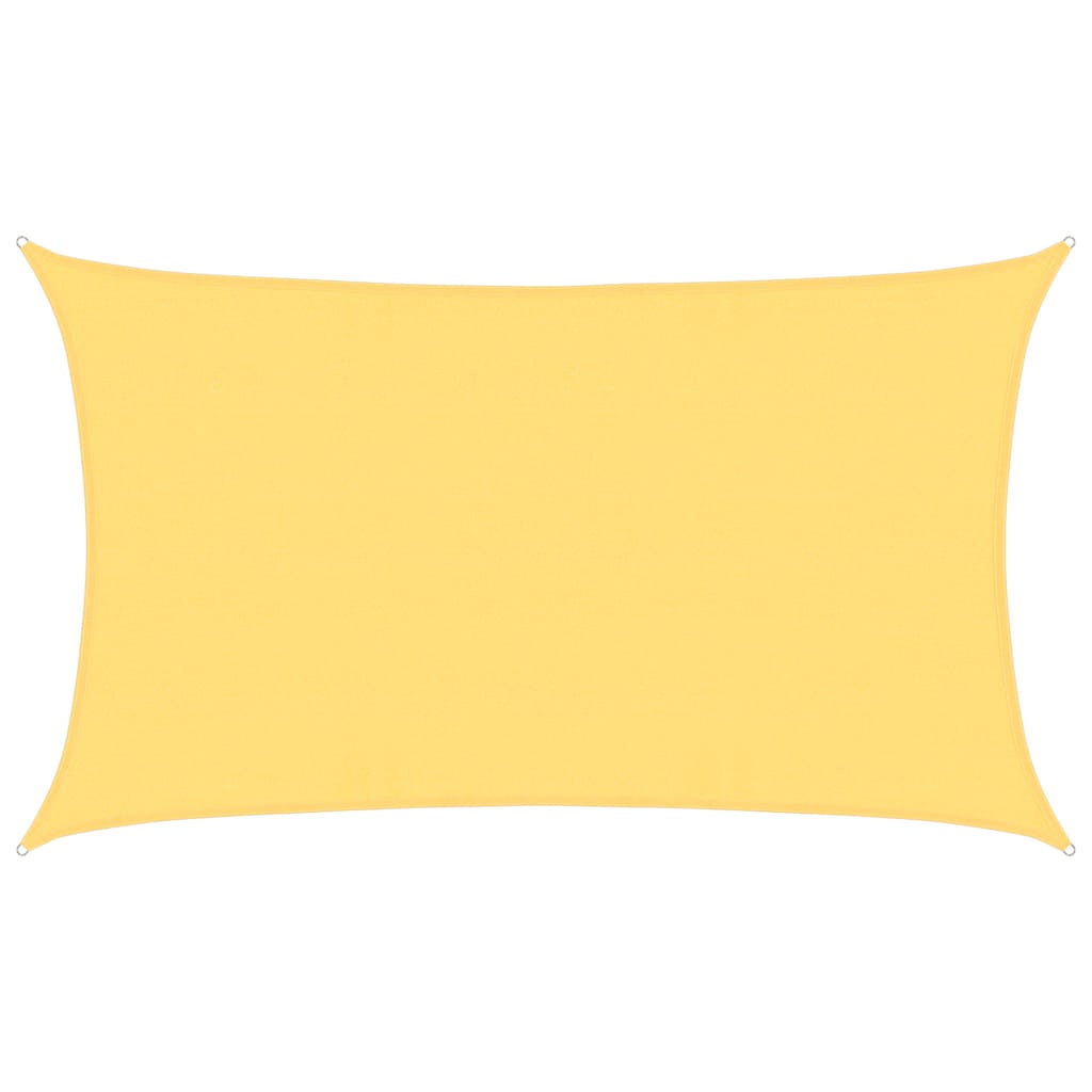 Żagiel Przeciwsłoneczny Prostokątny 5x8 m HDPE Beżowy na Taras do Ogrodu