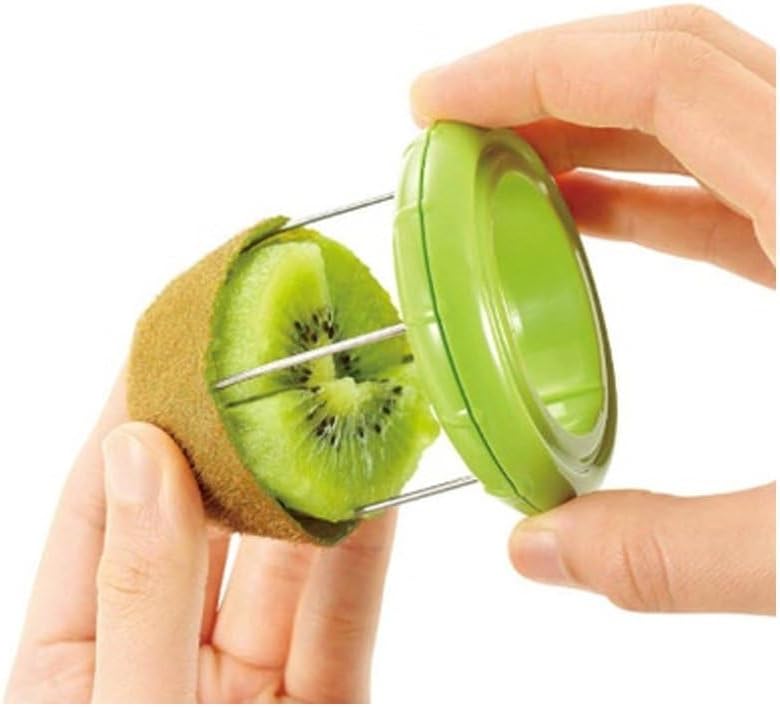 Narzędzie do obierania i krojenia kiwi, przybory kuchenne, zielone