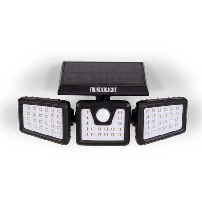 Zestaw 6 lamp solarnych zewnętrznych z 12 diodami LED, 6000 K, zimna biel, wodoodporne IP65, wbudowane lampy LED do użytku na zewnątrz.