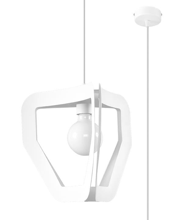 Lampa wisząca TRES biała marki Sollux Lighting model SL.0929