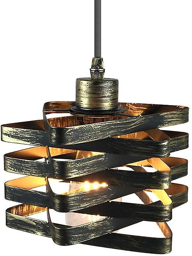 Kreatywna lampa wisząca w stylu industrialnym vintage do sypialni lub salonu