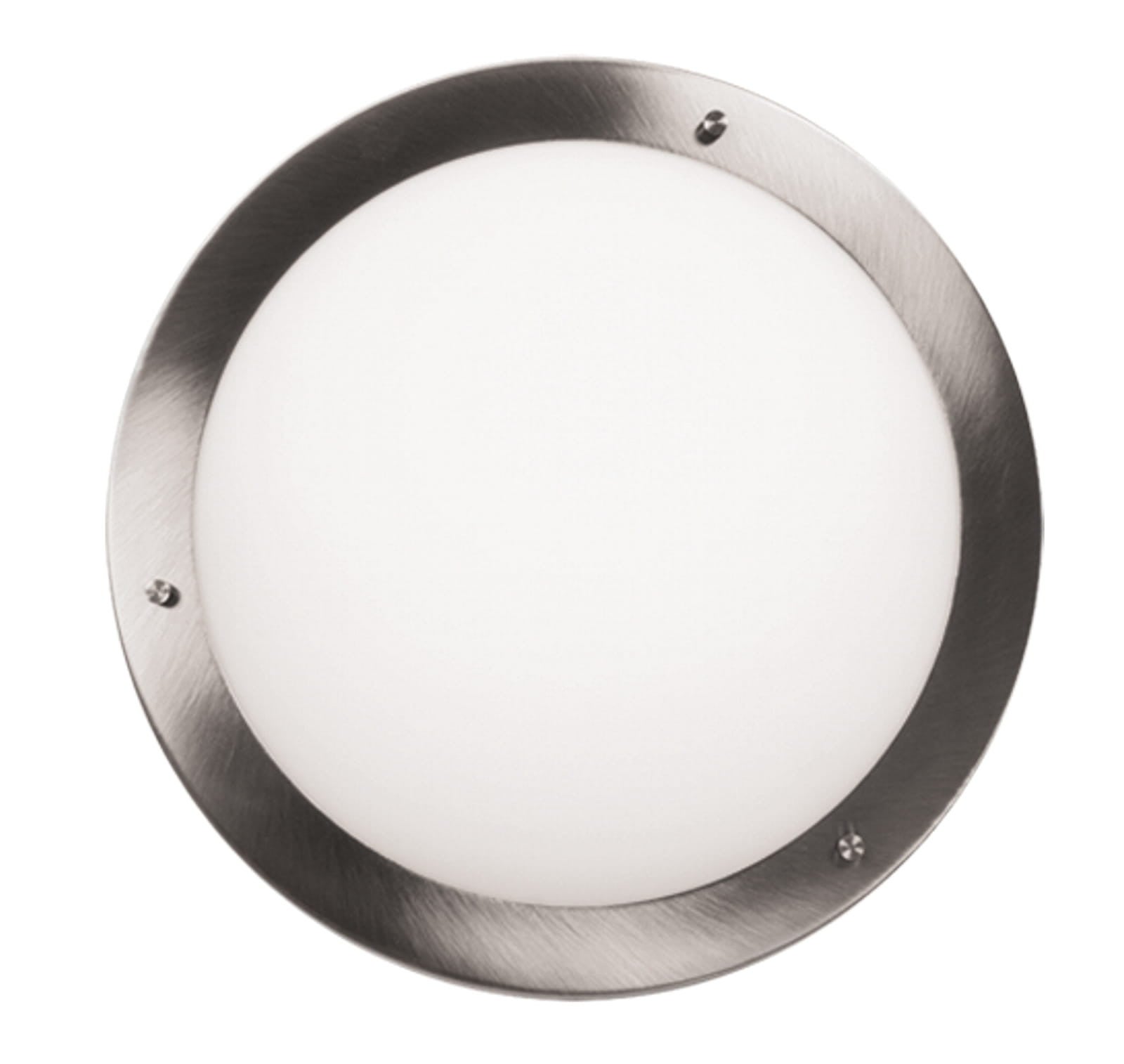 Plafon Aquila okrągły biały satyna 1xG9x40W wym: 5 x 18 cm IP44 szkło Candellux