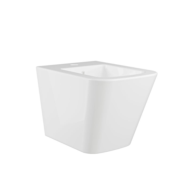 Bidet do Toalety Łazienki Wiszący Kwadratowy 490x340x325 mm INVENA Florina 1 szt.