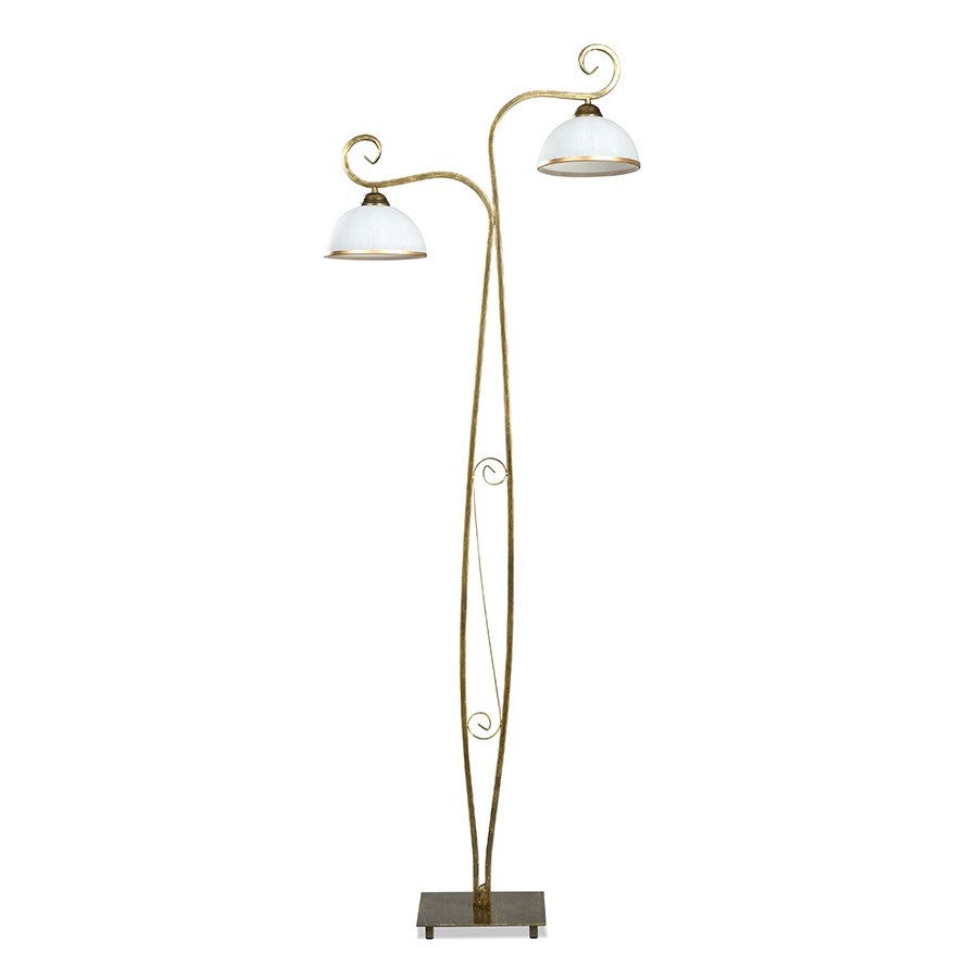 LAMPA STOJĄCA Emibig 2xE27 60W WIVARA LP2 GOLD 149/LP2