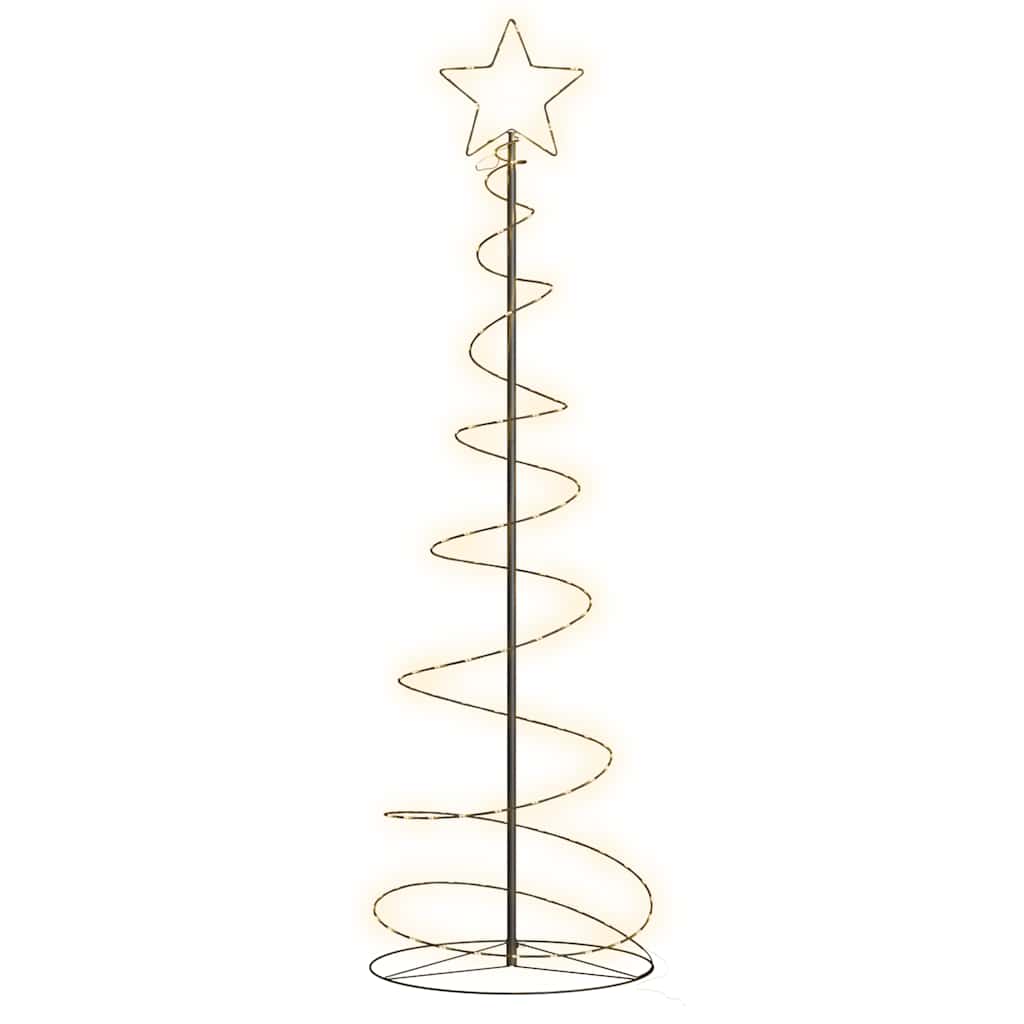 Choinka LED Ciepła Biel 180 cm 120 LED na Zewnątrz USB Dekoracja Świąteczna